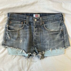 Levi’s Denim 501 Jean Cutoff Short